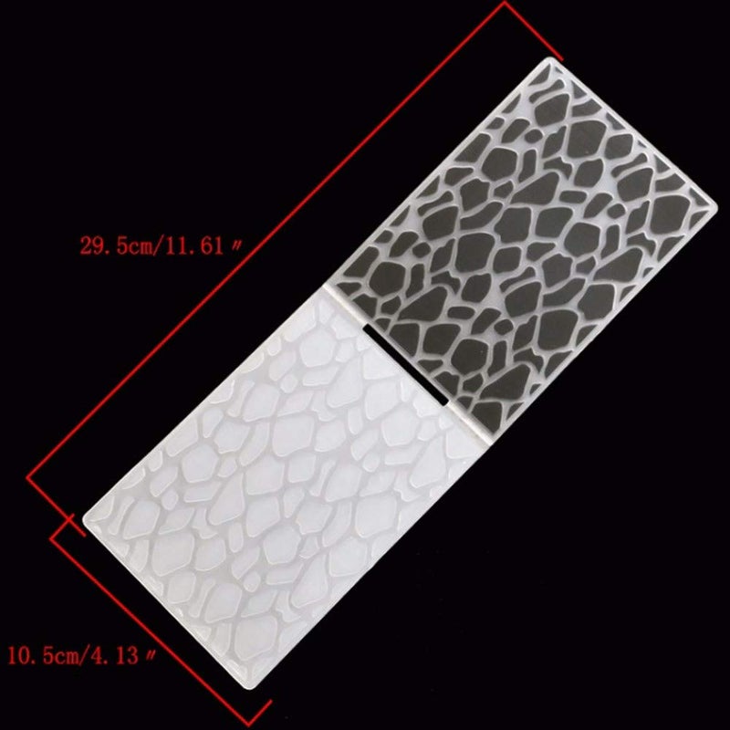 arriettycraft Leopard Background Plastic Embossing Folders for Card Making Scrapbooking DIY Album Journalings - Image 3